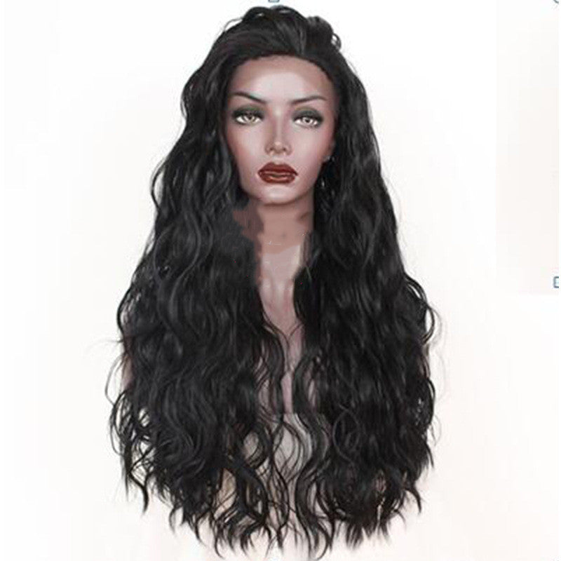 Front Lace Synthetic Long Curly Hair