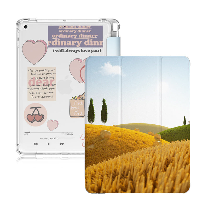 Silicone Covered Flat Shell Compatible with Apple