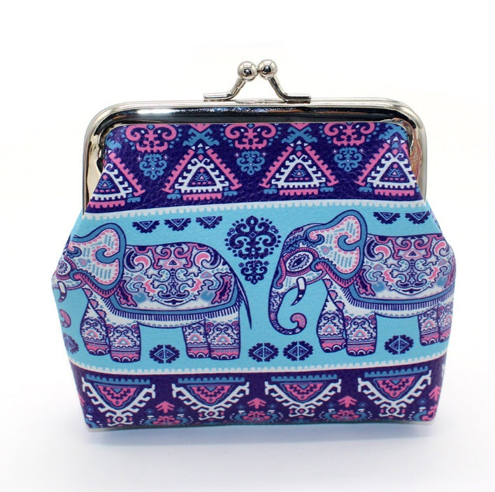 New National Wind Zero Coin Purse -  Lady's elephant small wallet