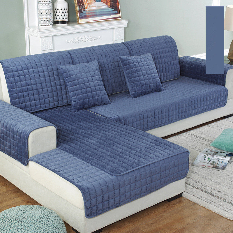 Plush Sofa Cover