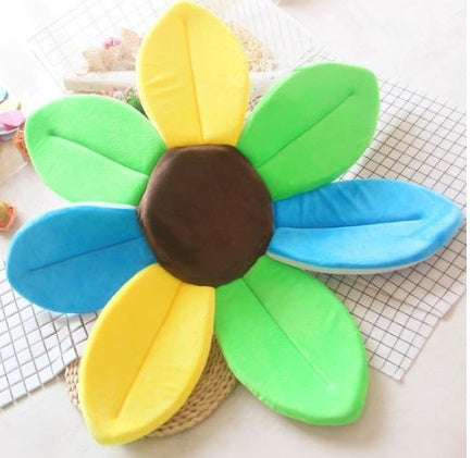 Blooming Sunflower Baby Bath Mat - Soft, Safe & Cozy Bathing for Your Little One