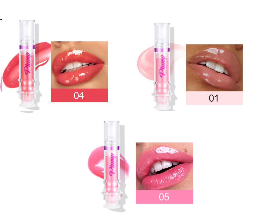 New Tube Rich Lip Color - Slightly Spicy Lip Honey Lip Glass Mirror Face Lip Mirror Liquid Lipstick