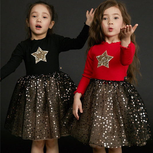 Christmas Inspired Glitter Dress
