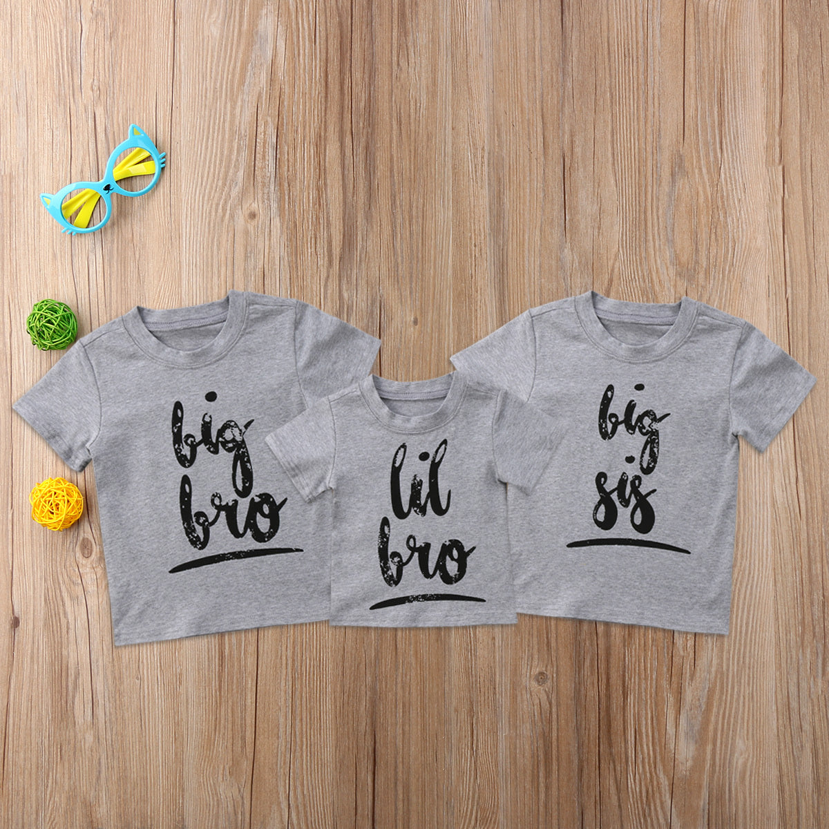 Printed kids T-shirt For Siblings