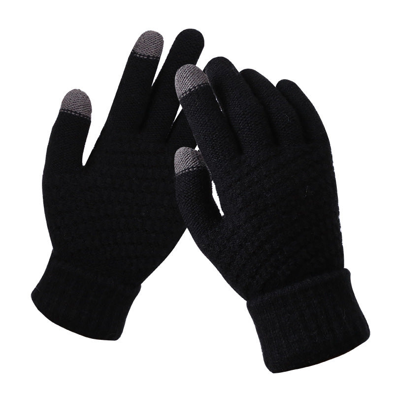 Couple Knitted Gloves Touch Screen Gloves