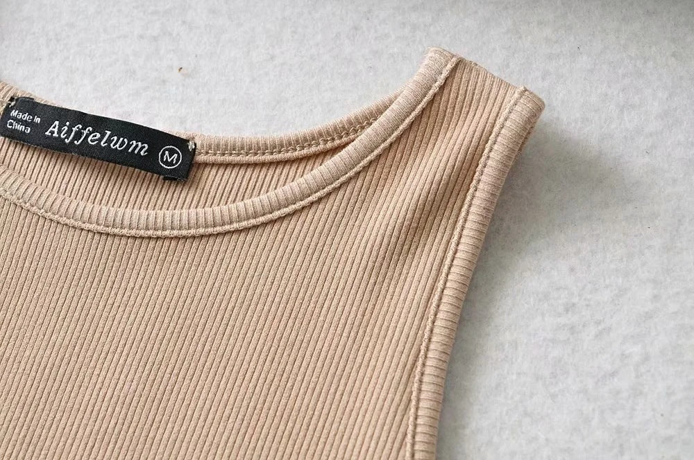 Solid Color Fitness Sports Jersey Tank Top - Camisole Top