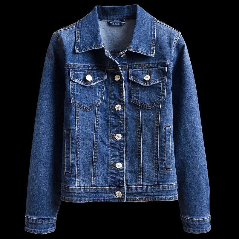Autumn Slim Casual Denim Jacket - Student Jacket