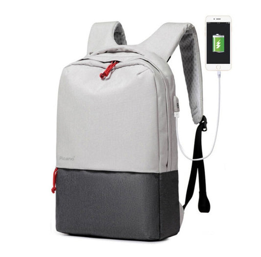 Cross Border Picano Custom Computer Bag - backpack leisure student package men and women multi-functional USB charging knapsack