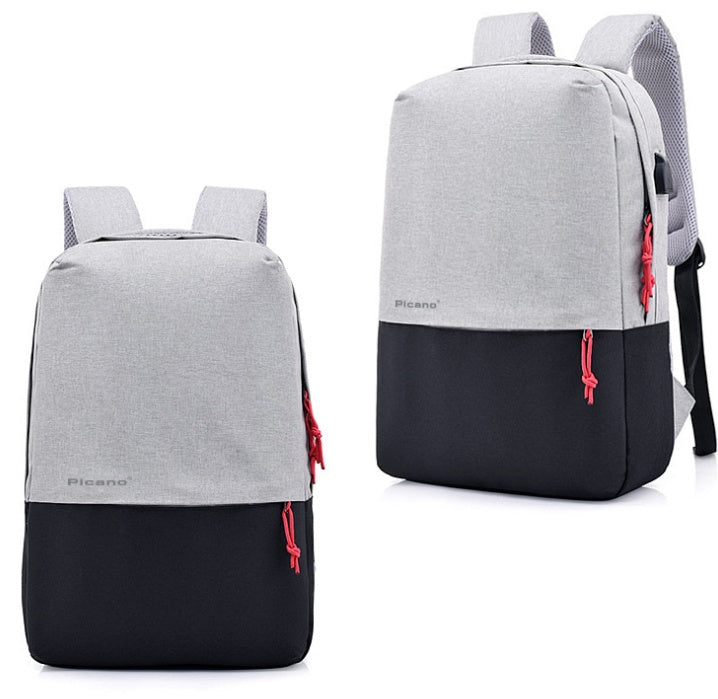 Cross Border Picano Custom Computer Bag - backpack leisure student package men and women multi-functional USB charging knapsack