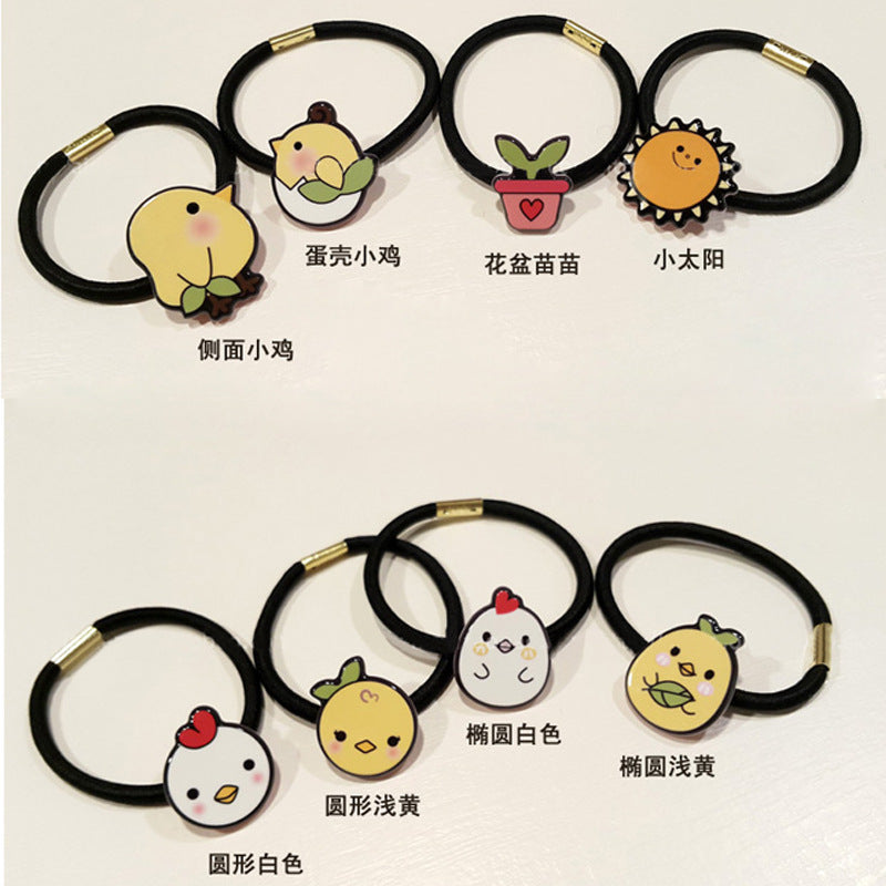 Cute Rubber Band with Cartoon Animal  Hair Accessories