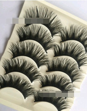 False Thick Five Pairs Eyelashes