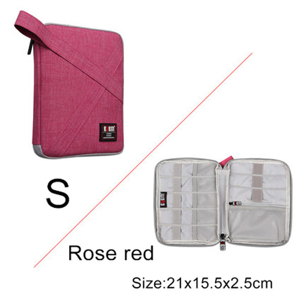 Universal Travel Cable Organizer - Electronics Accessories Cases Gadget Bag For USB, Phone, Charger and Cable, Fit for ipad - JumoShop