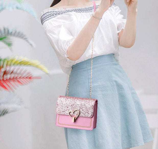 Chain Student Cross-body Bag