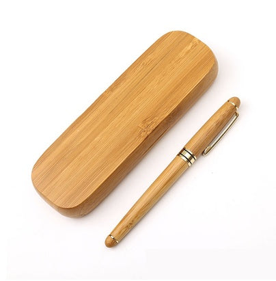 Bamboo Pen - Customer Gift Hard Pen Neutral Bamboo Pen