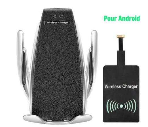 Car Wireless Charger - 10W Induction Car Fast Wireless Charging With Car Phone Holder S5