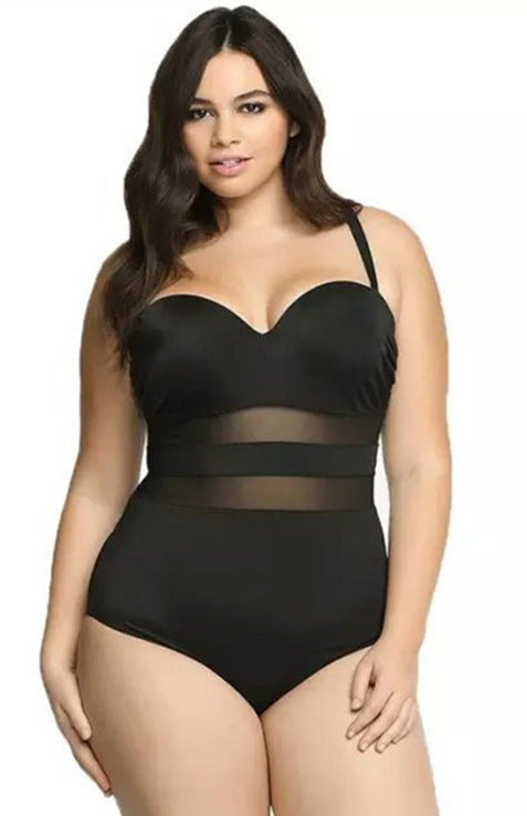 Plus Sized Women's Swimsuit