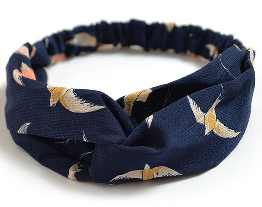 Women's Retro Style Printed Headband - JumoShop