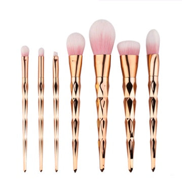 7 Makeup Brushes - Makeup Tools, Diamond Makeup Brush Foundation Brush