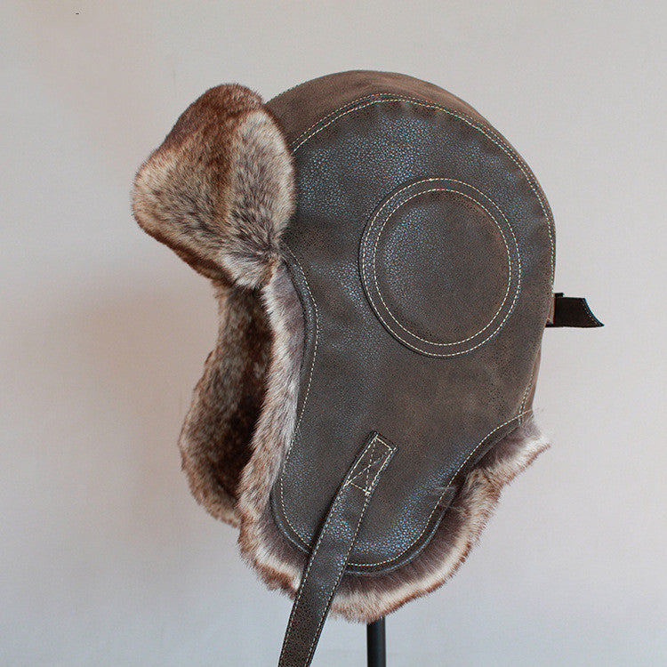 Lei Feng Hat - Male Pilot Hat Female Winter Ski Hat