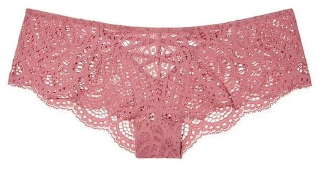 Women Lace Panties - Girls Elastic Breathable Underwear