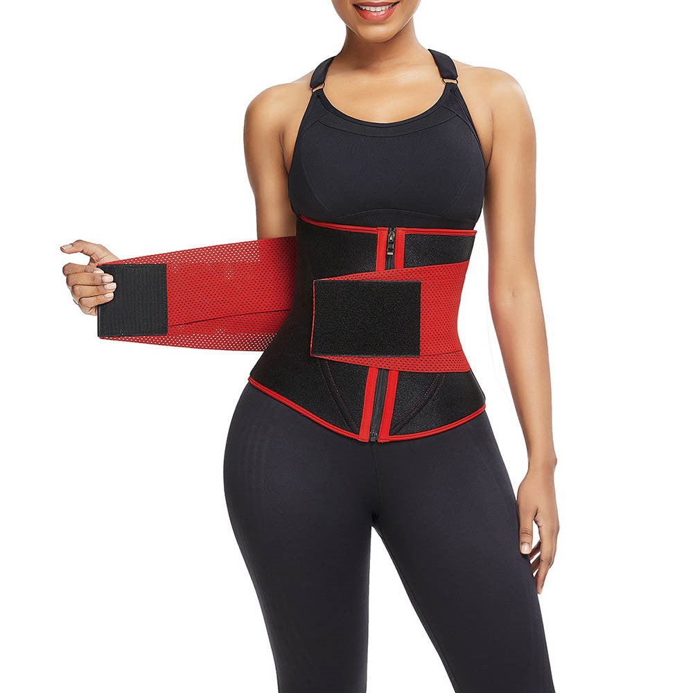 European & American Sports Waist Belt β Flannel Body Shaping & Waist Trainer