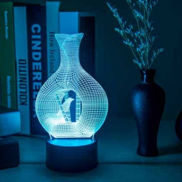 Creative 3D Night Light - LED lamp