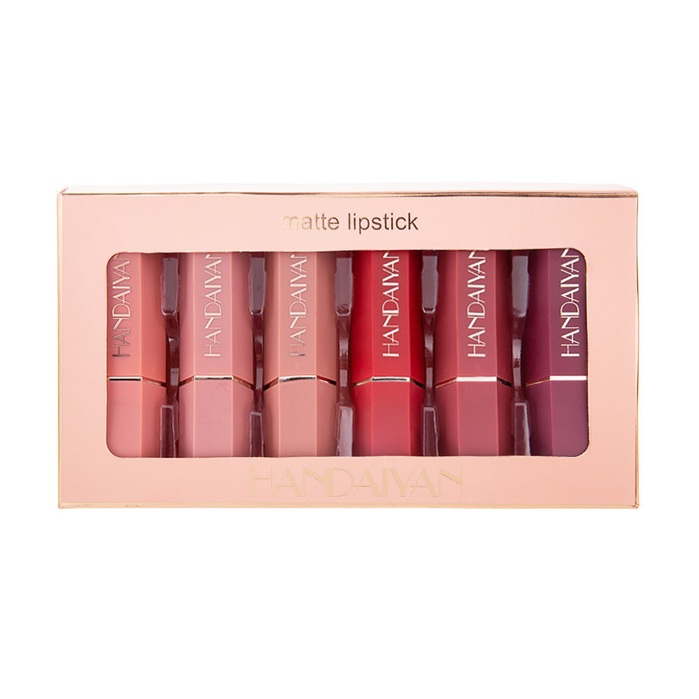 Matte Lipstick Gift Box - Set Non-stick Cup Lipstick Lipstick
