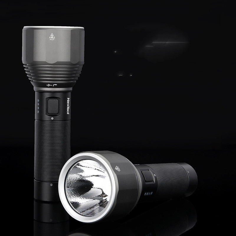 Outdoor Strong Flashlight - 2000 Lumens Rechargeable Super Bright Flashlight