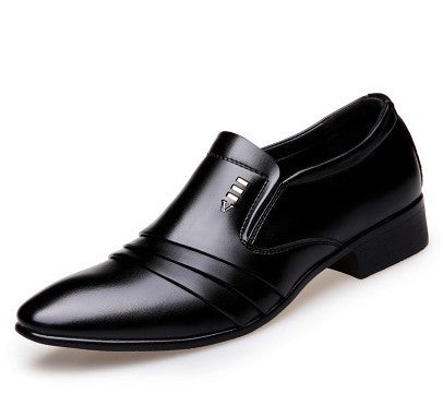 Leather Shoes - Men's Summer Breathable Shoes