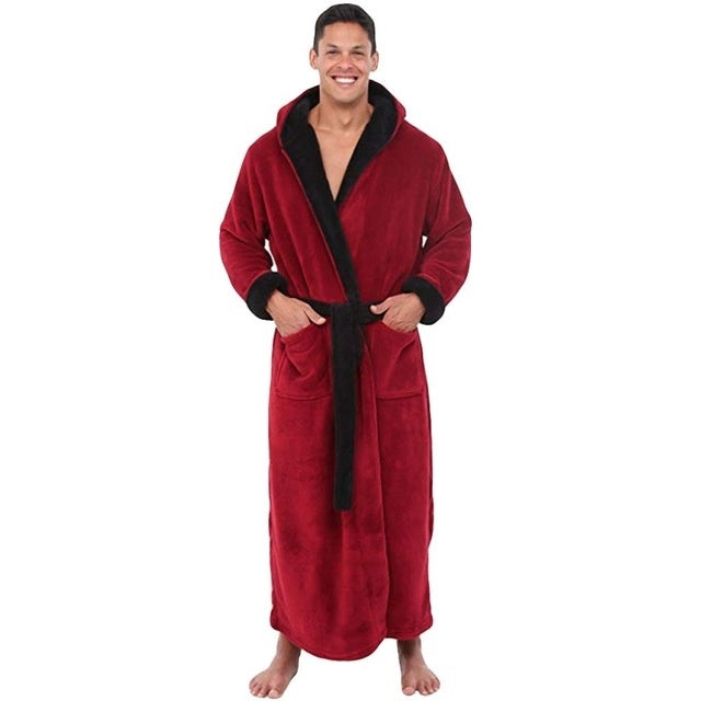 Men's Pajamas - Winter Solid Color Home Wear