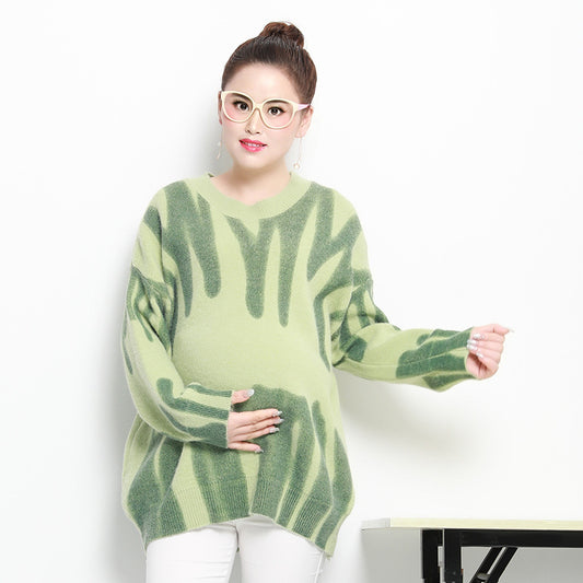 Western Style Winter Sweater - For Pregnant Women And Autumn Clothes