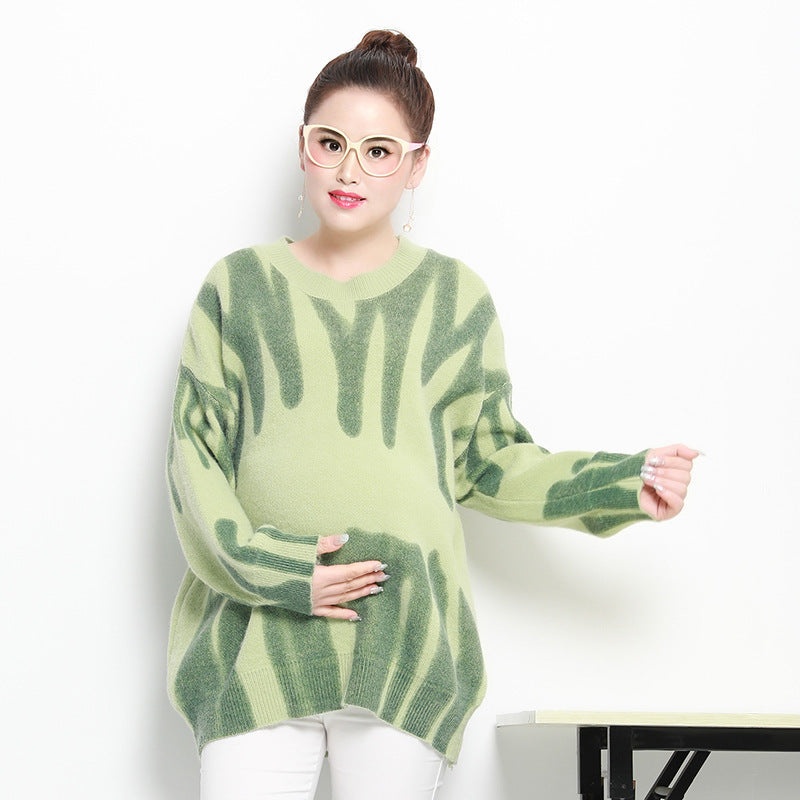 Western Style Winter Sweater - For Pregnant Women And Autumn Clothes