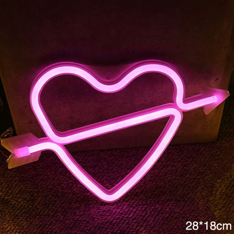 LED Neon Sign Night Light - INS Decoration