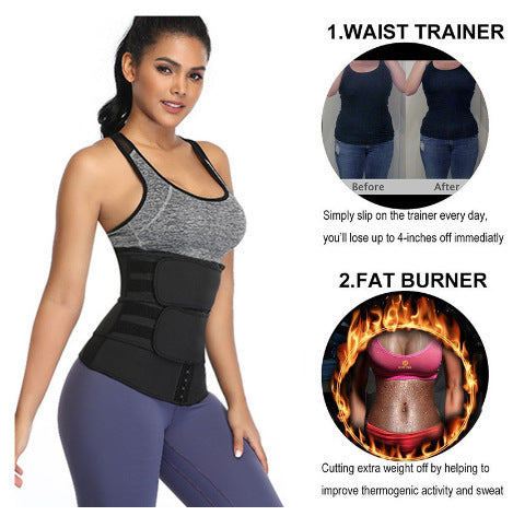 Adjustable Sports Tuck Belts – Waist Trainer with Buckles, Zipper, or Double Belt