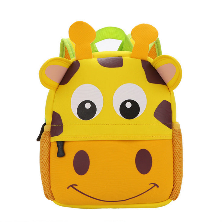 3D Cartoon Kindergarten School Bag - Diving Material Children's School Bag