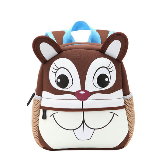 3D Cartoon Kindergarten School Bag - Diving Material Children's School Bag