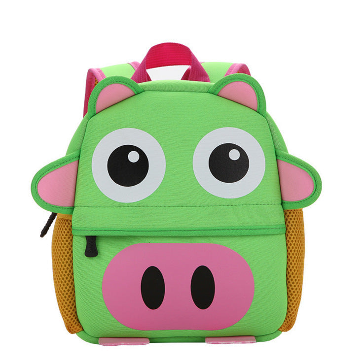 3D Cartoon Kindergarten School Bag - Diving Material Children's School Bag