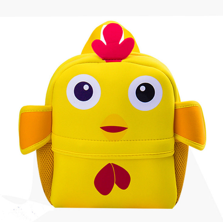 3D Cartoon Kindergarten School Bag - Diving Material Children's School Bag