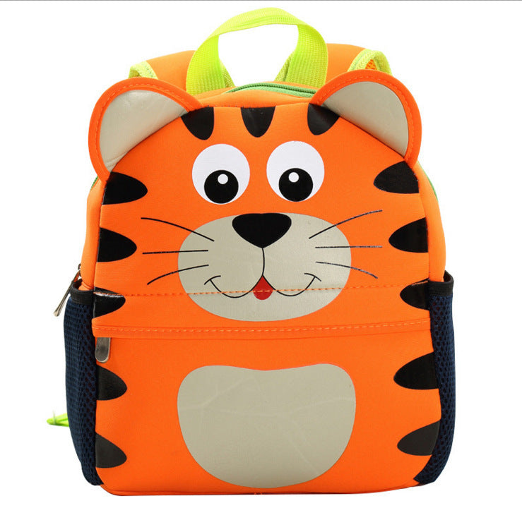 3D Cartoon Kindergarten School Bag - Diving Material Children's School Bag
