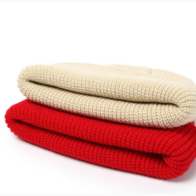 Knitted Hats For Women - Skullcap Men Beanie Hat Winter Retro