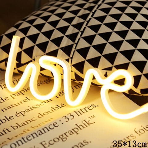 LED Neon Sign Night Light - INS Decoration