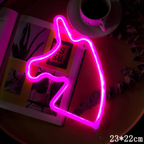 LED Neon Sign Night Light - INS Decoration
