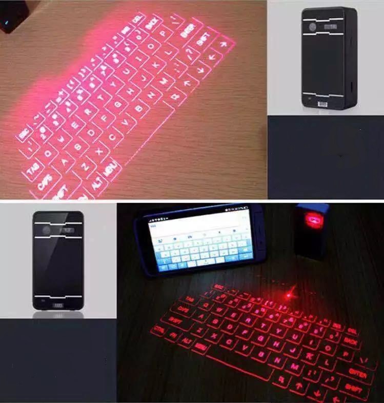 Laser Projection Keyboard - Bluetooth Wireless Virtual Projection