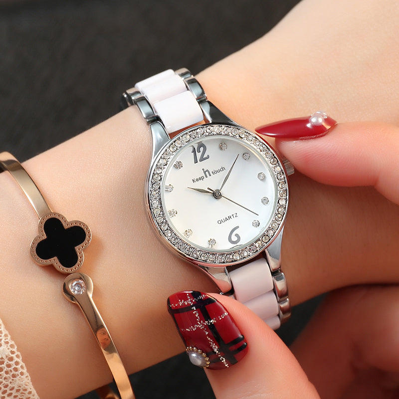 Luxury Women's Quartz Watch – A Statement of Elegance & Precision! Women Watches Luxury Quartz Female Wrist Watches - JumoShop