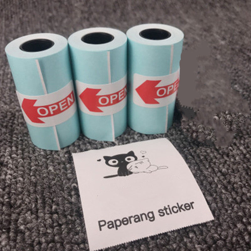 Mini Bluetooth Wireless Thermal Printer - Paper Sticker Label Printer
