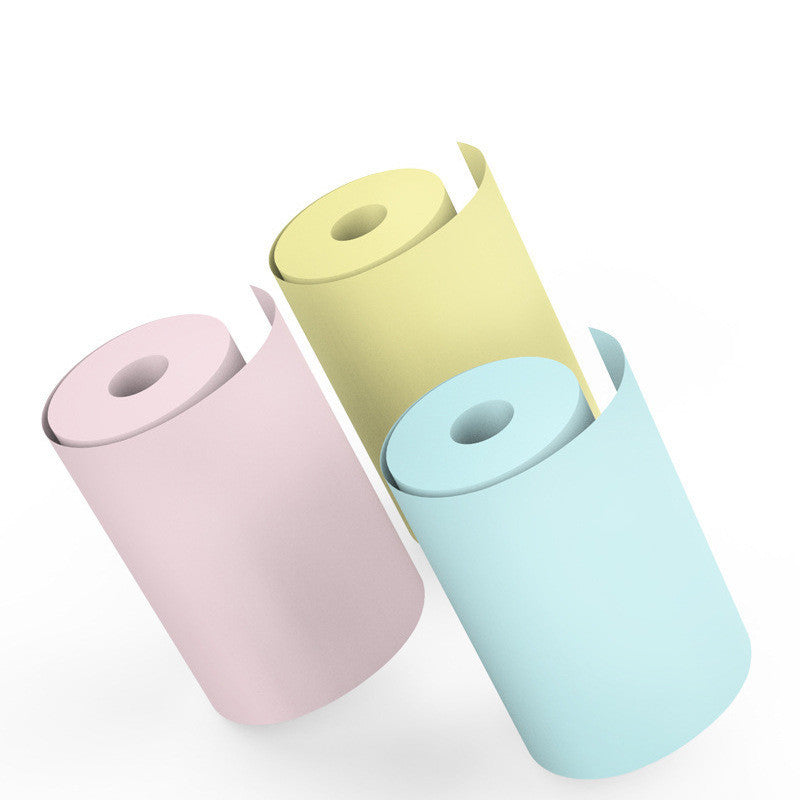 Mini Bluetooth Wireless Thermal Printer - Paper Sticker Label Printer