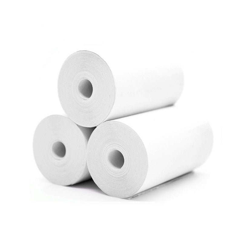 Mini Bluetooth Wireless Thermal Printer - Paper Sticker Label Printer
