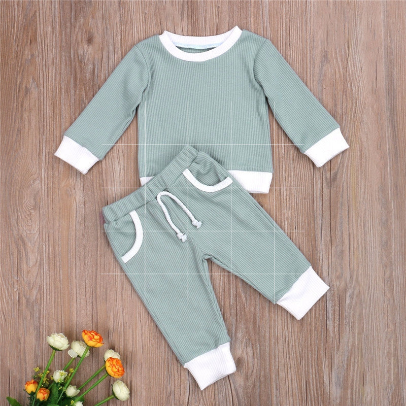 Elegant 2 Piece Set - Tops & Pants for Girls & Boys