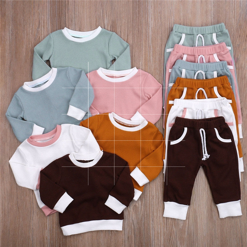 Elegant 2 Piece Set - Tops & Pants for Girls & Boys