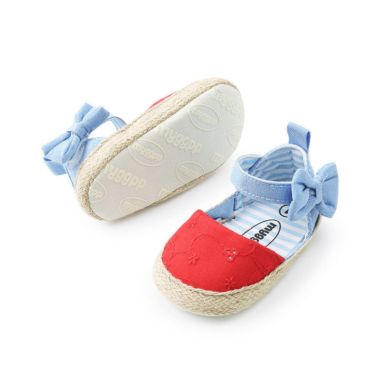 Baby Bowknot Breathable Shoes